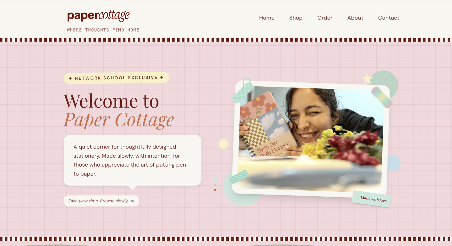 papercottage.site home page